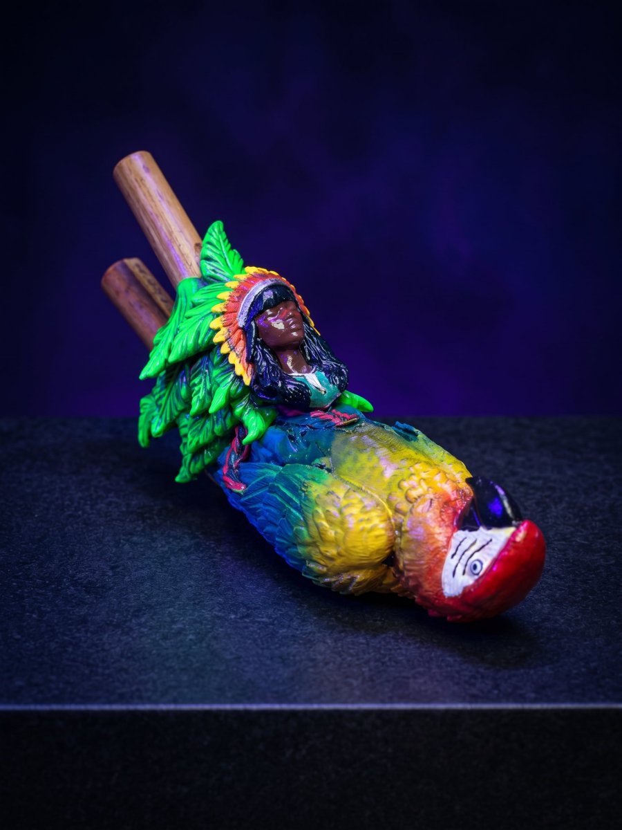 🦜 Kuripe em Bambu – Força da Arara &amp; Cabocla 🌿